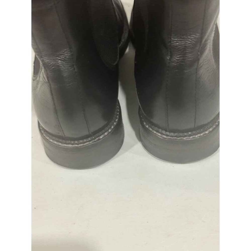 N.D.C. made by hand Black Ankle Chelsea Boots Leather Mens Size 39 USA 8.5 - Picture 4 of 5